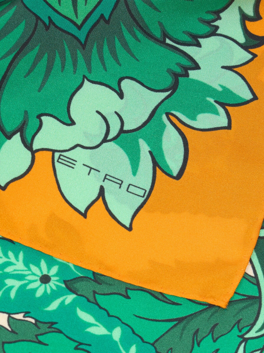 スカーフ ETRO SS25 (WAXA0008 AK873X0806) SILK TWILL SCARF | Scarves and Silk | ETRO
