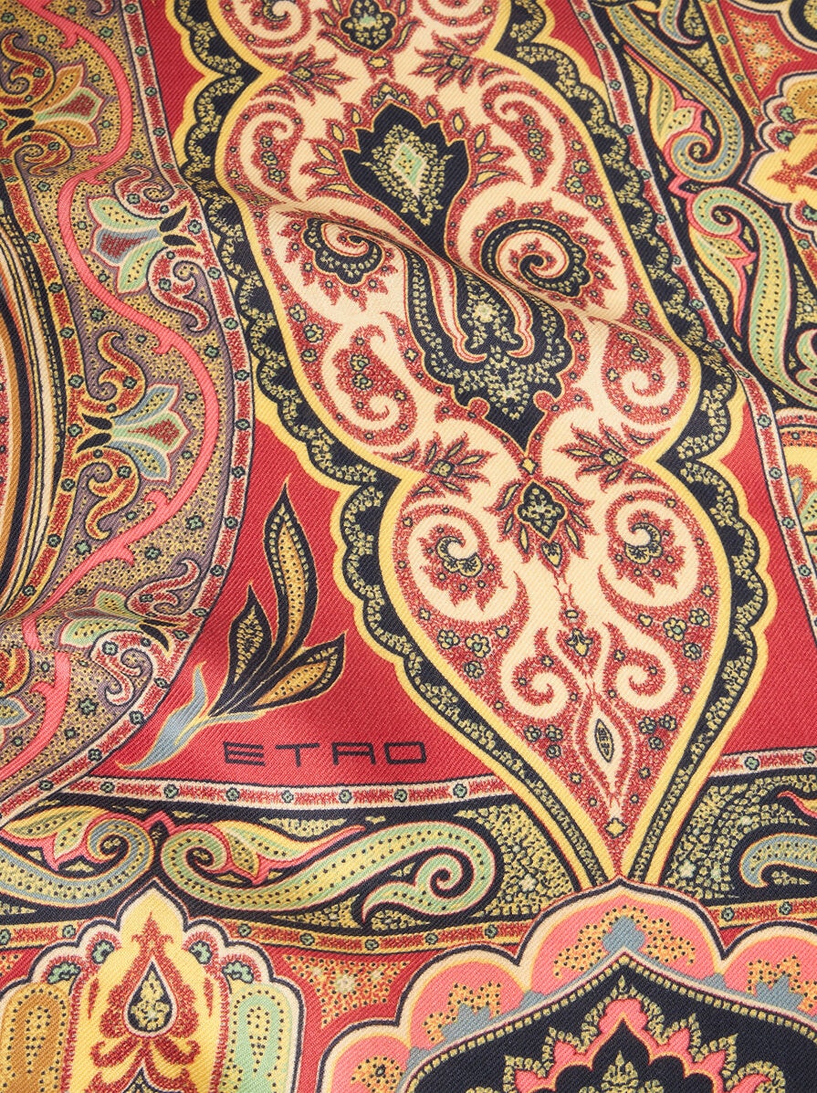ETROエトロスト−ル シルクウール エトロ ETRO ウール シルク ストール