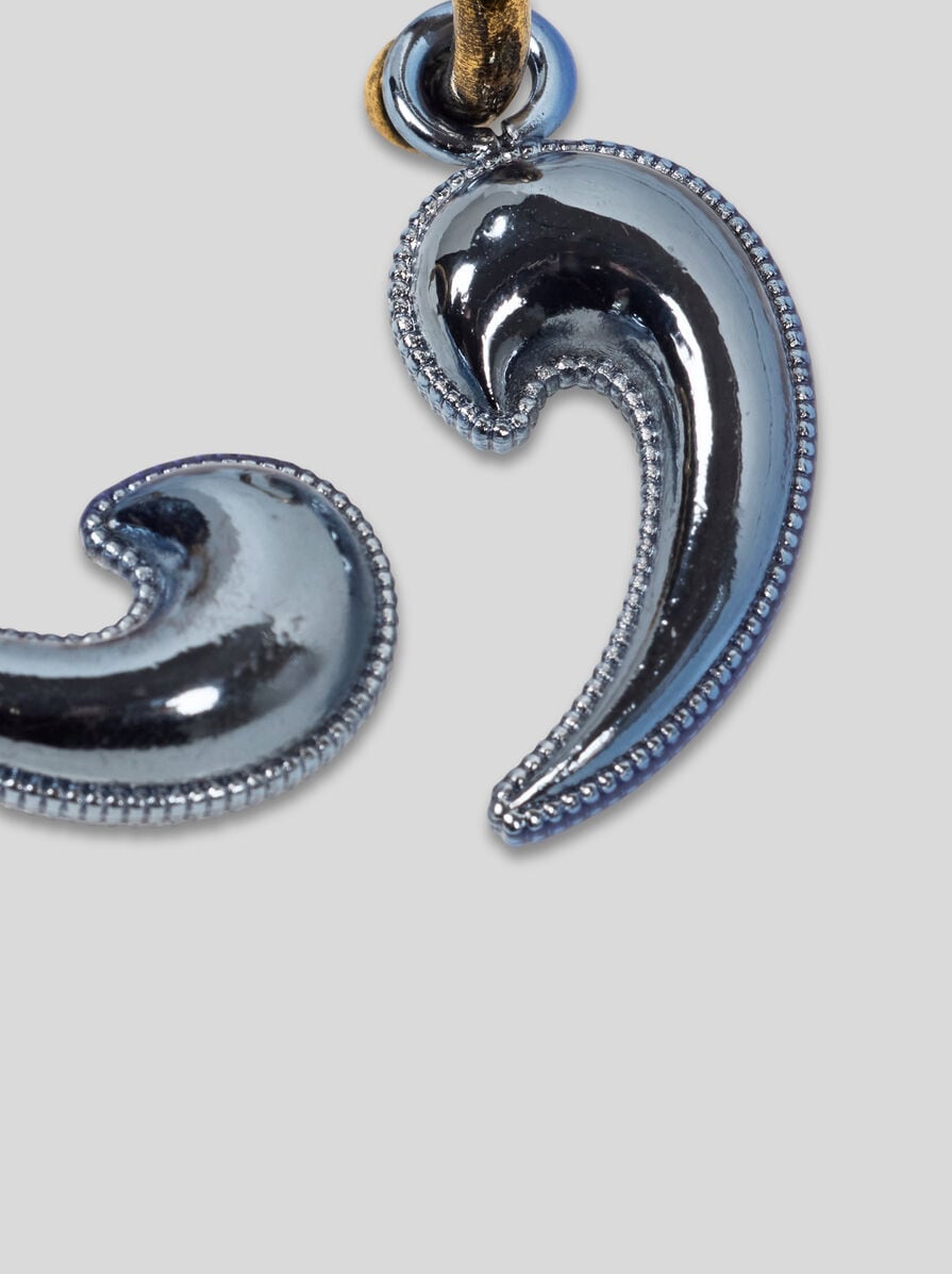 ETRO ミニメタリック ペイズリーディテール ピア ス片方のみ ミニ メタリック ペイズリーディテール ピアス | エトロ