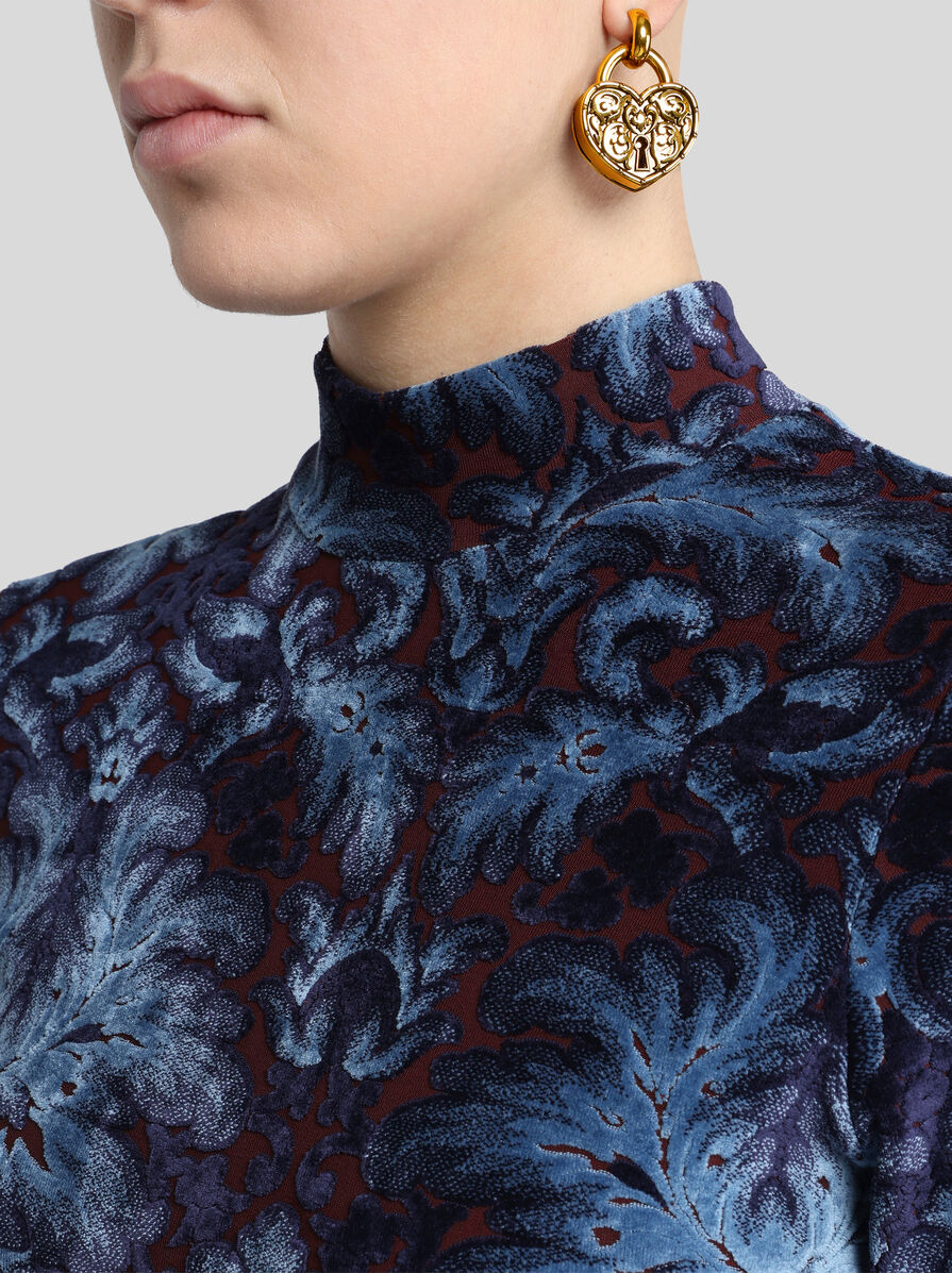 ETRO お洒落 パドロック ドロップピアス パドロック ドロップピアス | エトロ