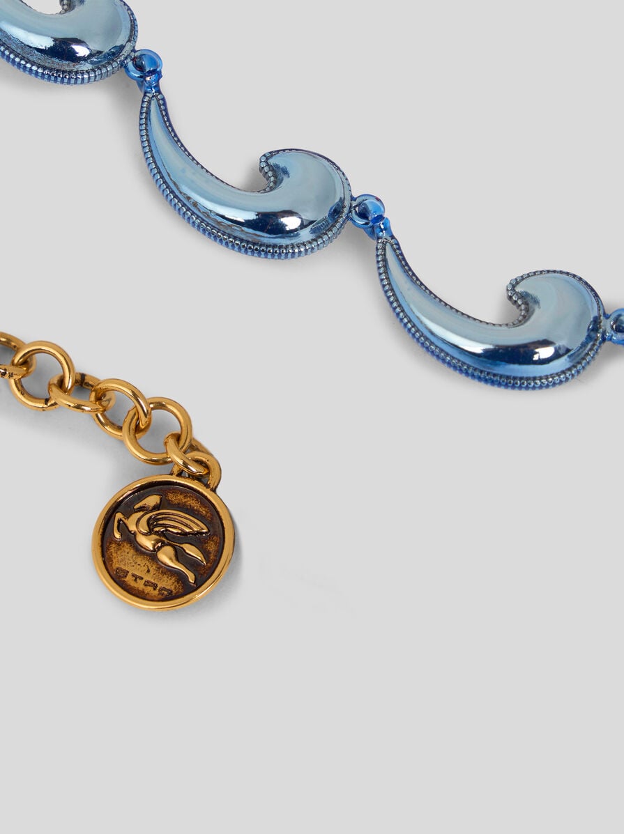 ETRO ミニメタリック ペイズリーディテール ピア ス片方のみ ミニ