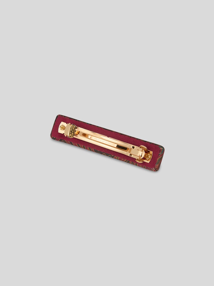 【日常を華やかに】ETRO ペガソメダリオン付きヘアクリップ 日本未入荷・海外限定アイテム ETRO(エトロ) ヘアアクセサリー