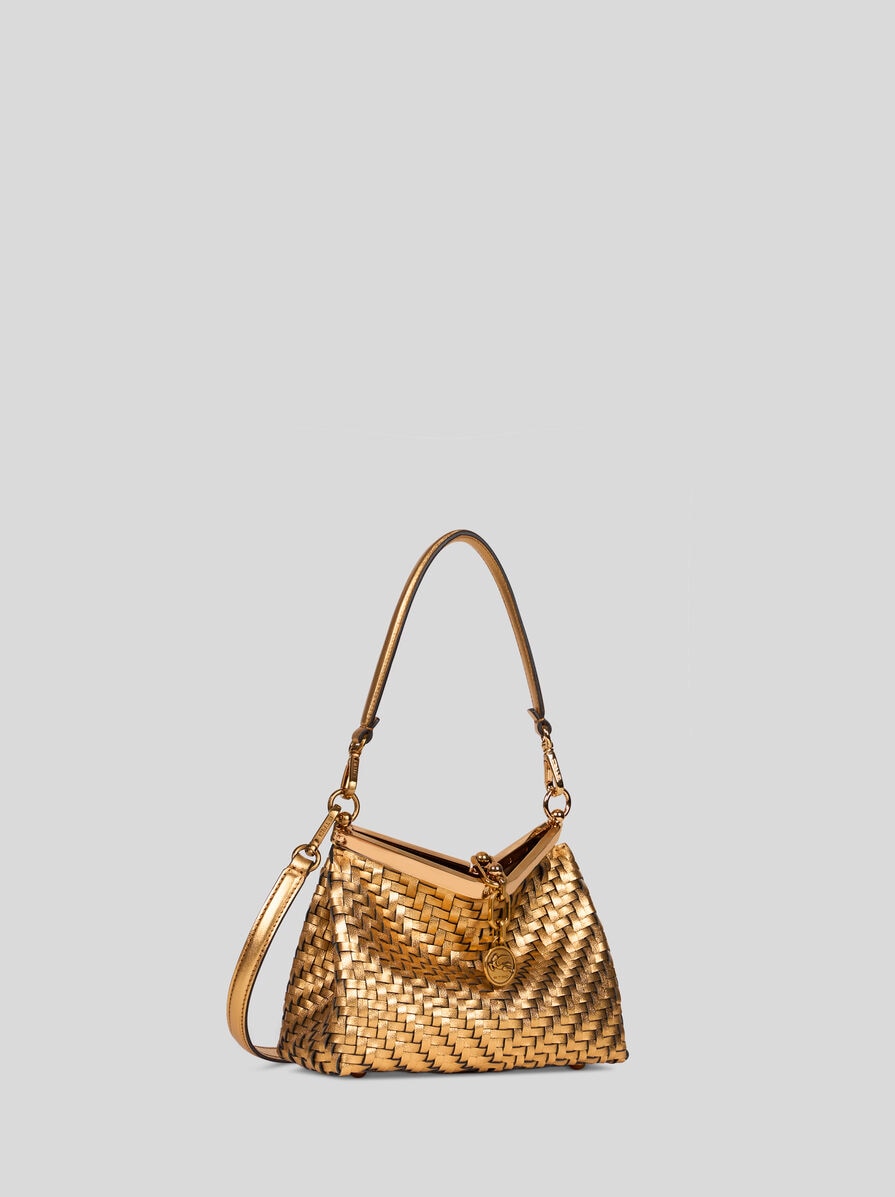 【ETRO】スモール メタリック ヴェラ バッグ エトロから待望のアイコンバッグがデビュー！上品＆モダンな