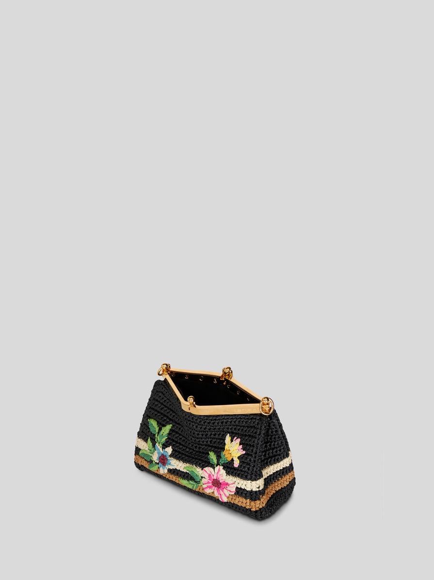 ショルダーバッグ Etro Perforated Raffia Shoulder Bag Etro Perforated Raffia Shoulder Bag in Natural for Men | Lyst