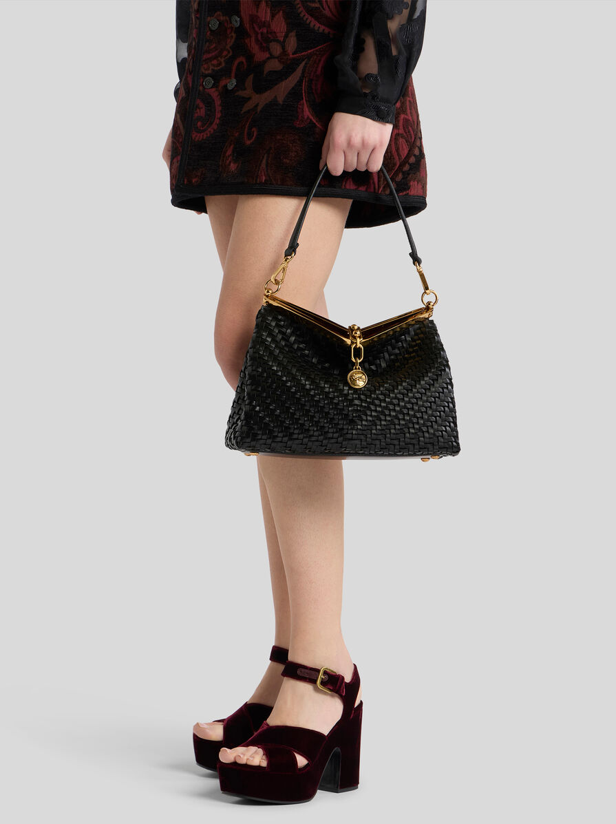 【ETRO】インターウーブン ヴェラ ミディアム ショルダーバッグ ヴェラ ミディアム ウーブン バッグ | エトロ