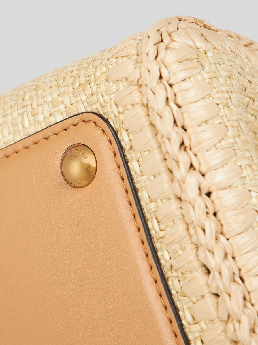 MEDIUM RAFFIA VELA BAG | Etro Vela | ETRO
