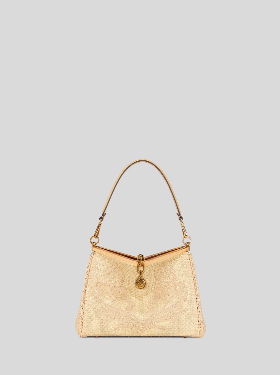 ショルダーバッグ Etro Perforated Raffia Shoulder Bag 6c801869-e235-4836-9373-