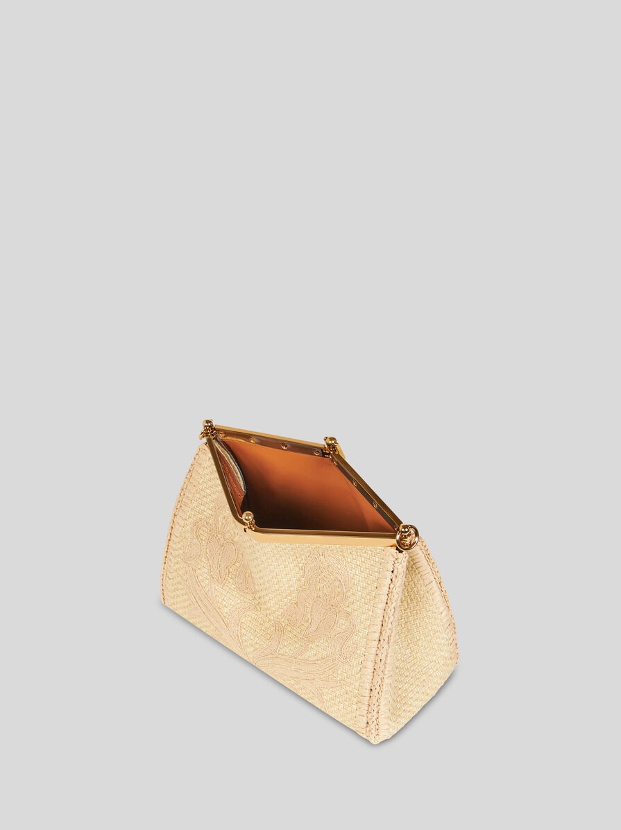 MEDIUM RAFFIA VELA BAG | Etro Vela | ETRO