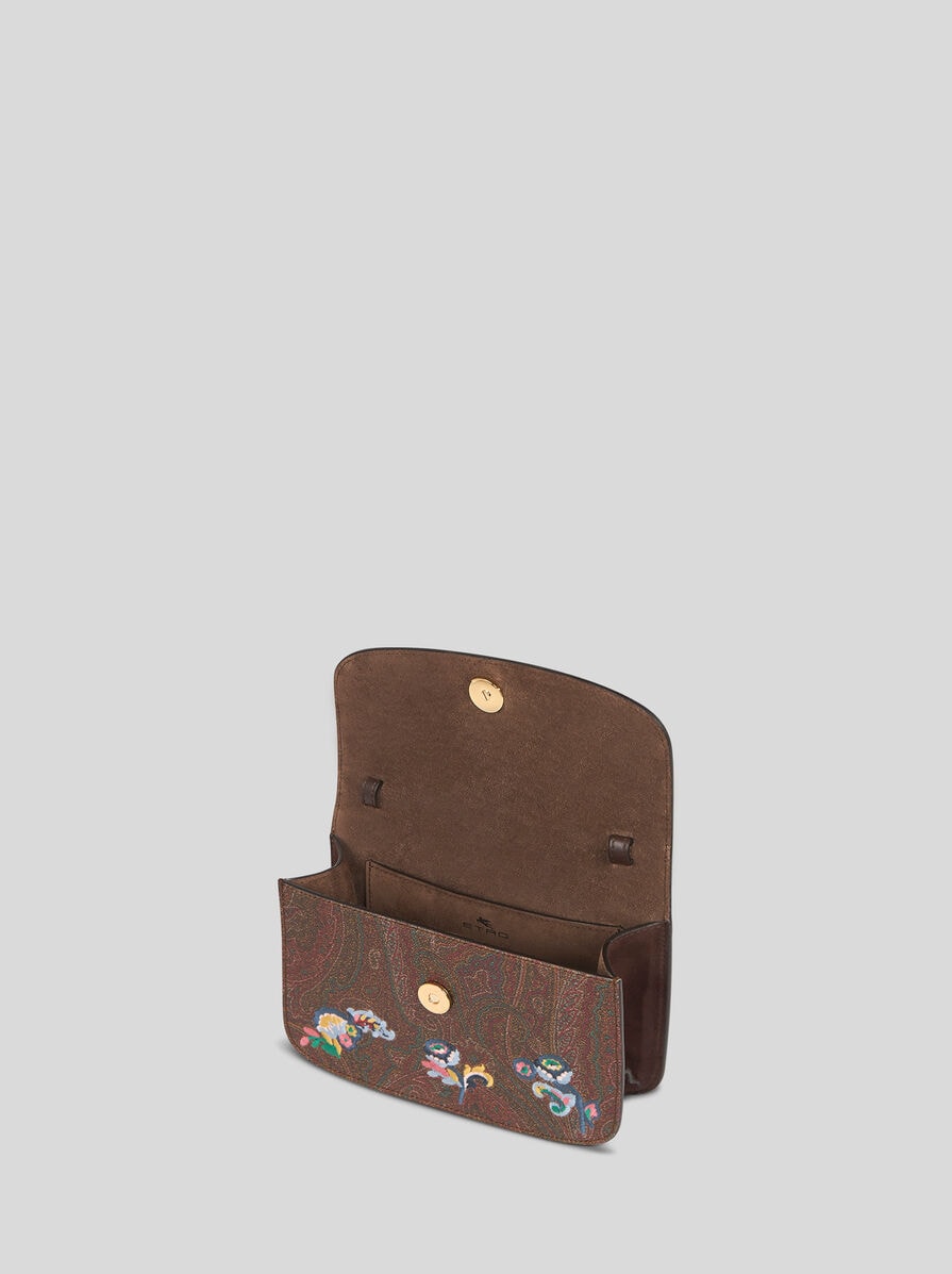 SMALL ETRO ESSENTIAL ARNICA CROSSBODY BAG WITH EMBROIDERY