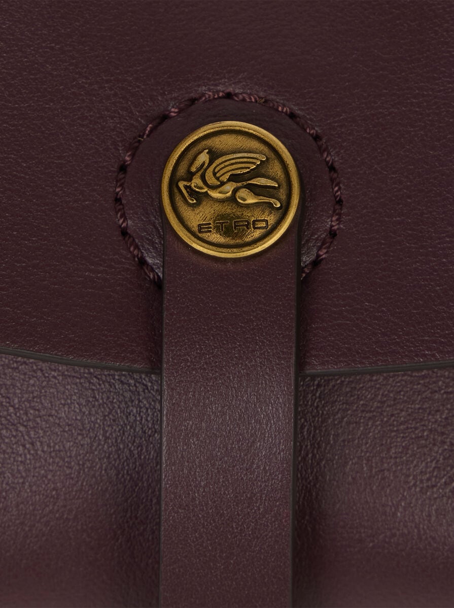 MEDIUM LEATHER PONY BAG | Shoulder Bags | ETRO