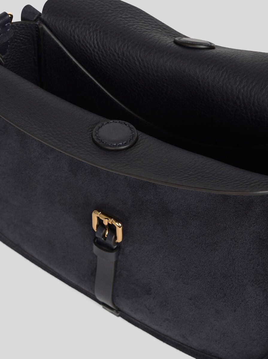 国内発 ETRO スエードストラップミディアムポニーバッグ ポニー ミディアム スエード バッグ | エトロ