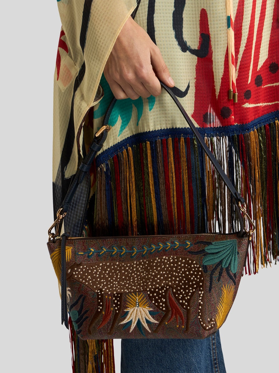 ETRO X TABBY BOOTH ARNICA CROSSBODY BAG WITH EMBROIDERY | Shoulder