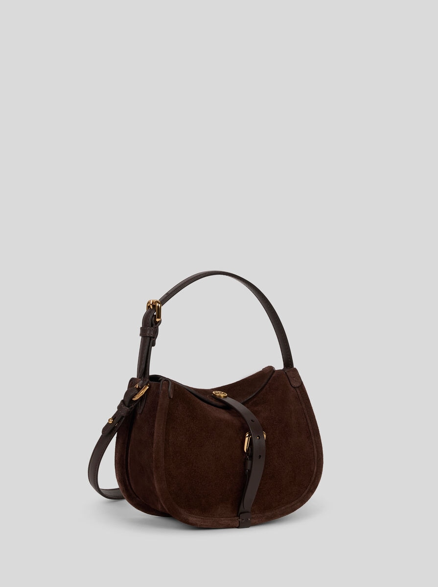 【関税&送料込】Etro Crossbody Pony Suede Shoulder Bag ETRO Suede Pony Shoulder Bag BROWN | Base Blu