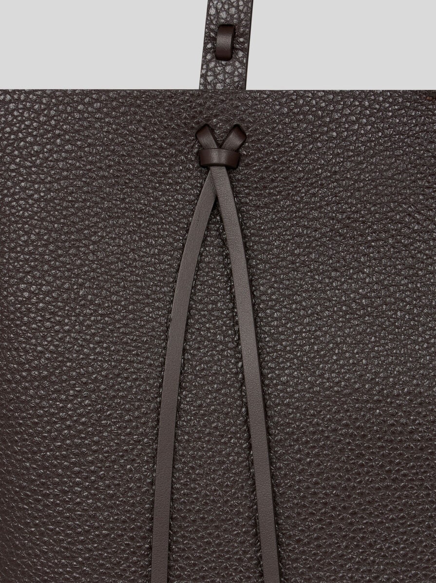 ETRO ESSENTIAL MEDIUM LEATHER TOTE BAG WITH THREADING | Shopping