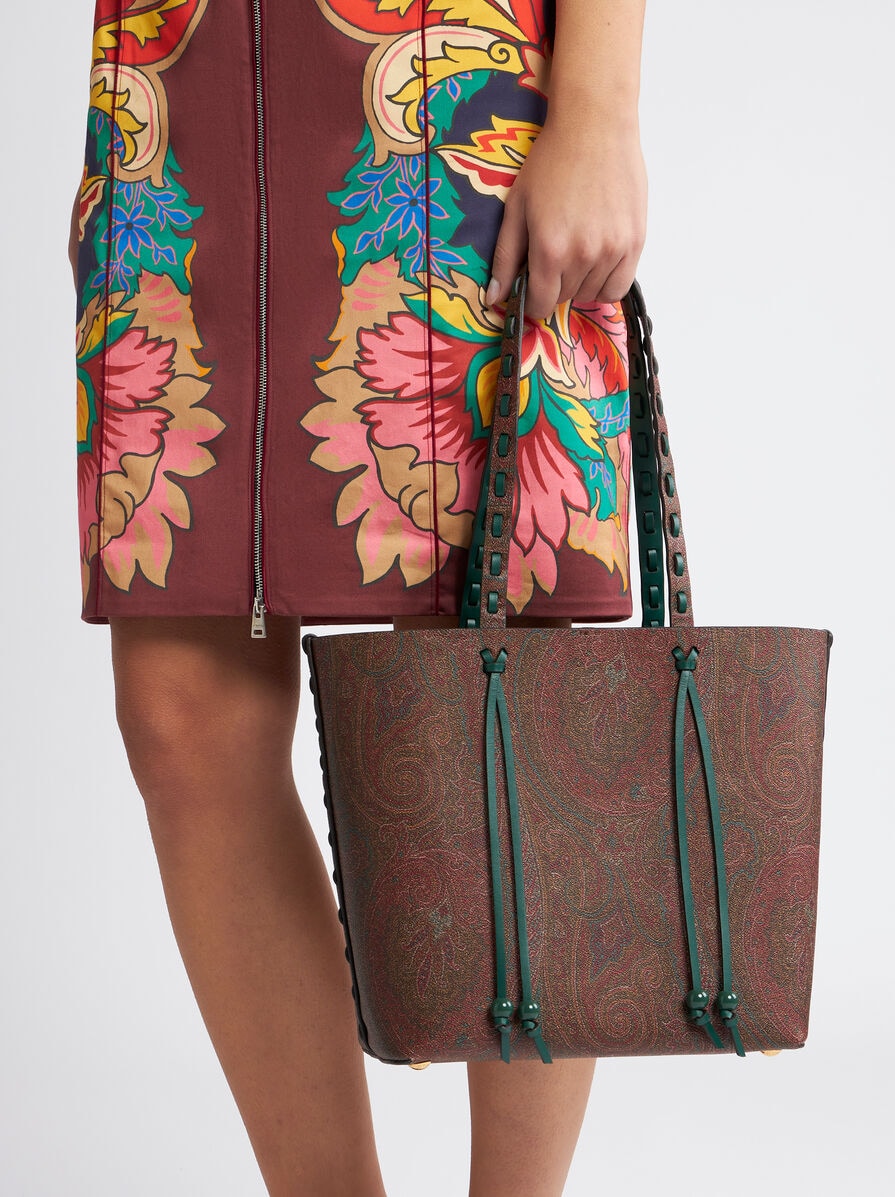 トートバッグ Etro Printed Canvas Arnica 1984 Shopping Bag Etro Jacquard Arnica 1984 Tote Bag | Harrods US