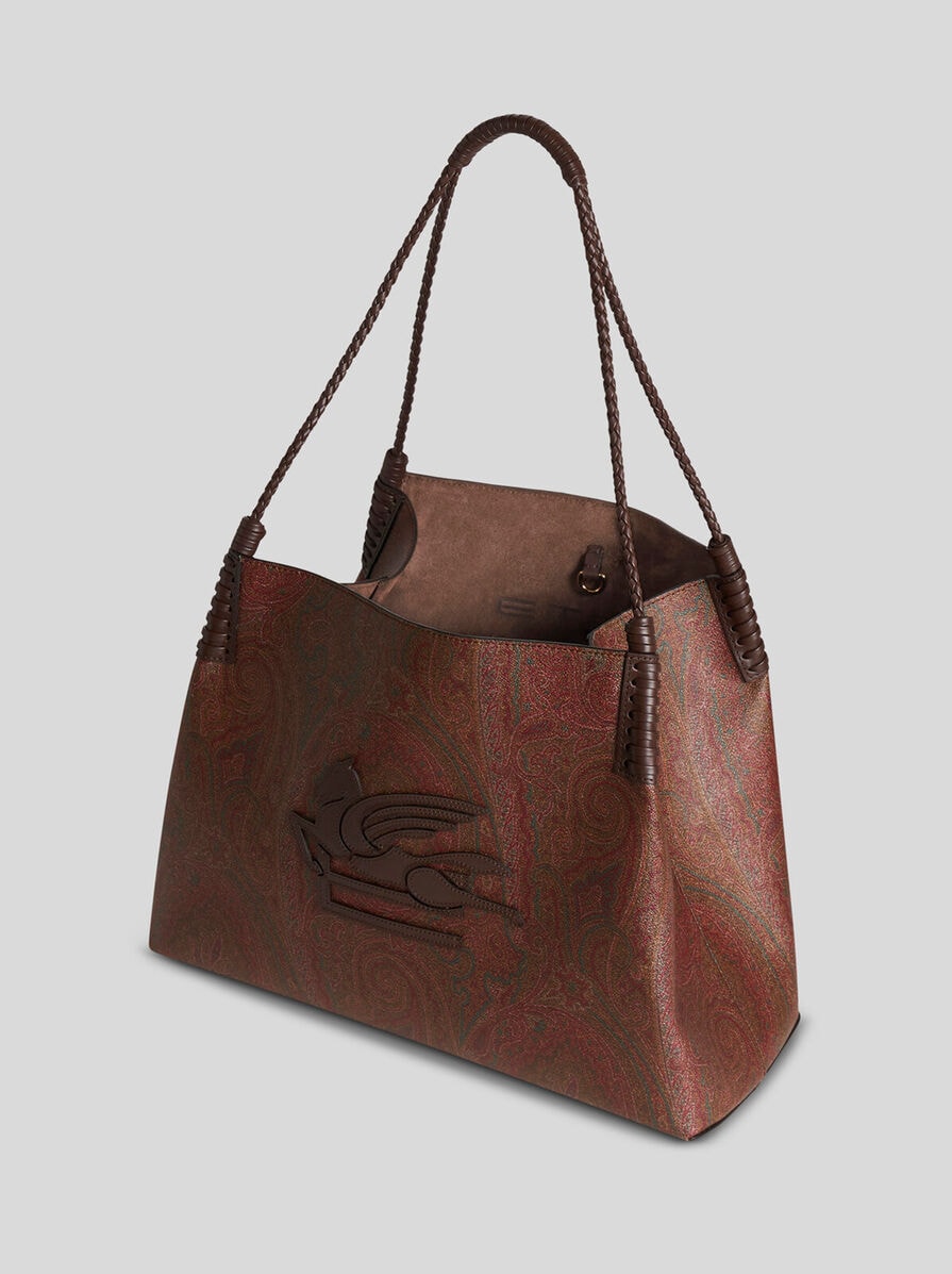 【関税&送料込】Etro Libra S Arnica Suede Shopping Bag MEDIUM ARNICA LIBRA TOTE BAG | Shopping Bags | ETRO