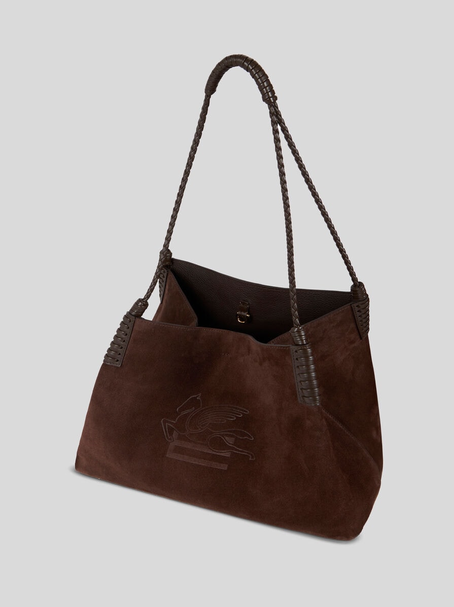 トートバッグ Etro Libra S Arnica Suede Shopping Bag SMALL ARNICA LIBRA TOTE BAG | Shopping Bags | ETRO