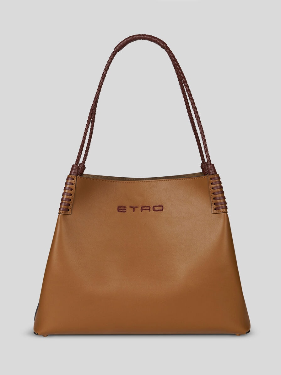 トートバッグ ETRO LIBRA MEDIUM SMOOTH LEATHER TOTE BAG ETRO Medium Libra Tote Bag | Blue | FARFETCH
