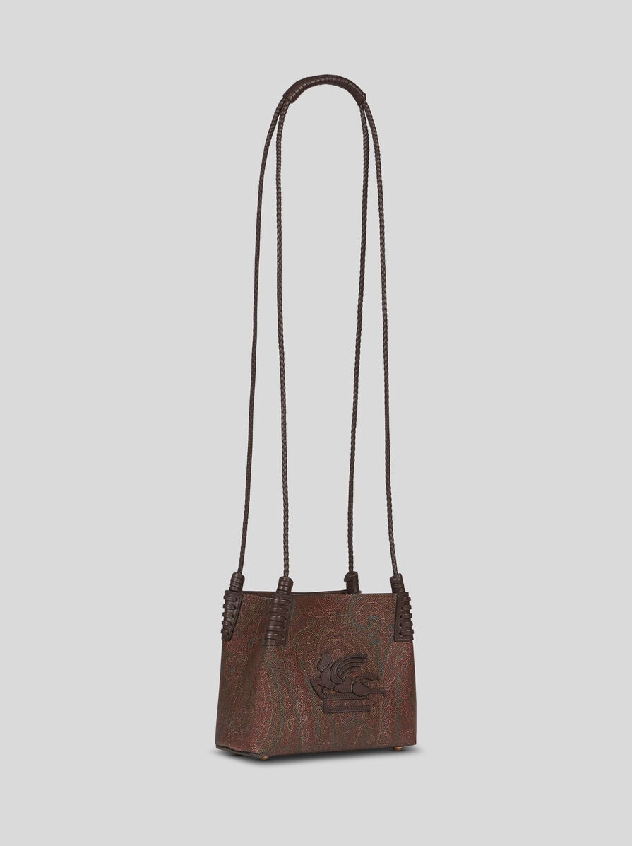 ショルダーバッグ・ポシェット ETRO FW25 Etro Libra XS Shoulder Bag (WP1D0041 AP264 M0450) Etro Libra Xs Shoulder Bag In Brown Calf Leather | ModeSens