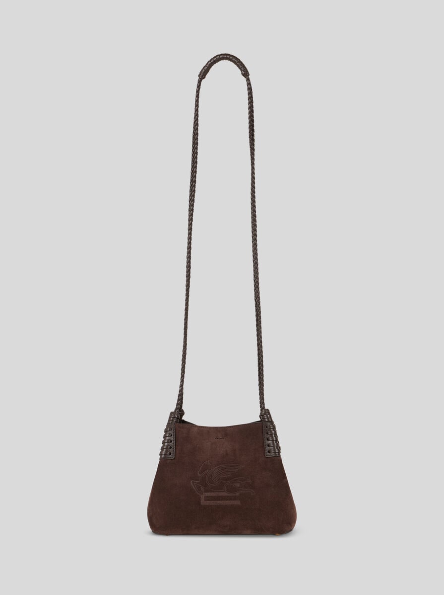 MINI LIBRA TOTE BAG IN SUEDE | Cross Body Bags | ETRO