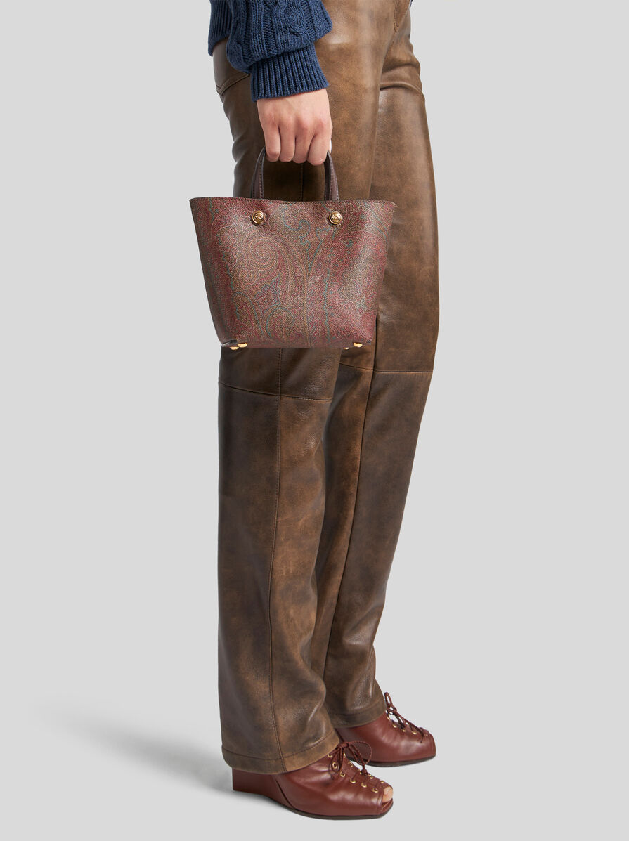 【関税&送料込】Etro Libra Arnica Mini Shopping Bag SMALL ARNICA LIBRA TOTE BAG | Shopping Bags | ETRO