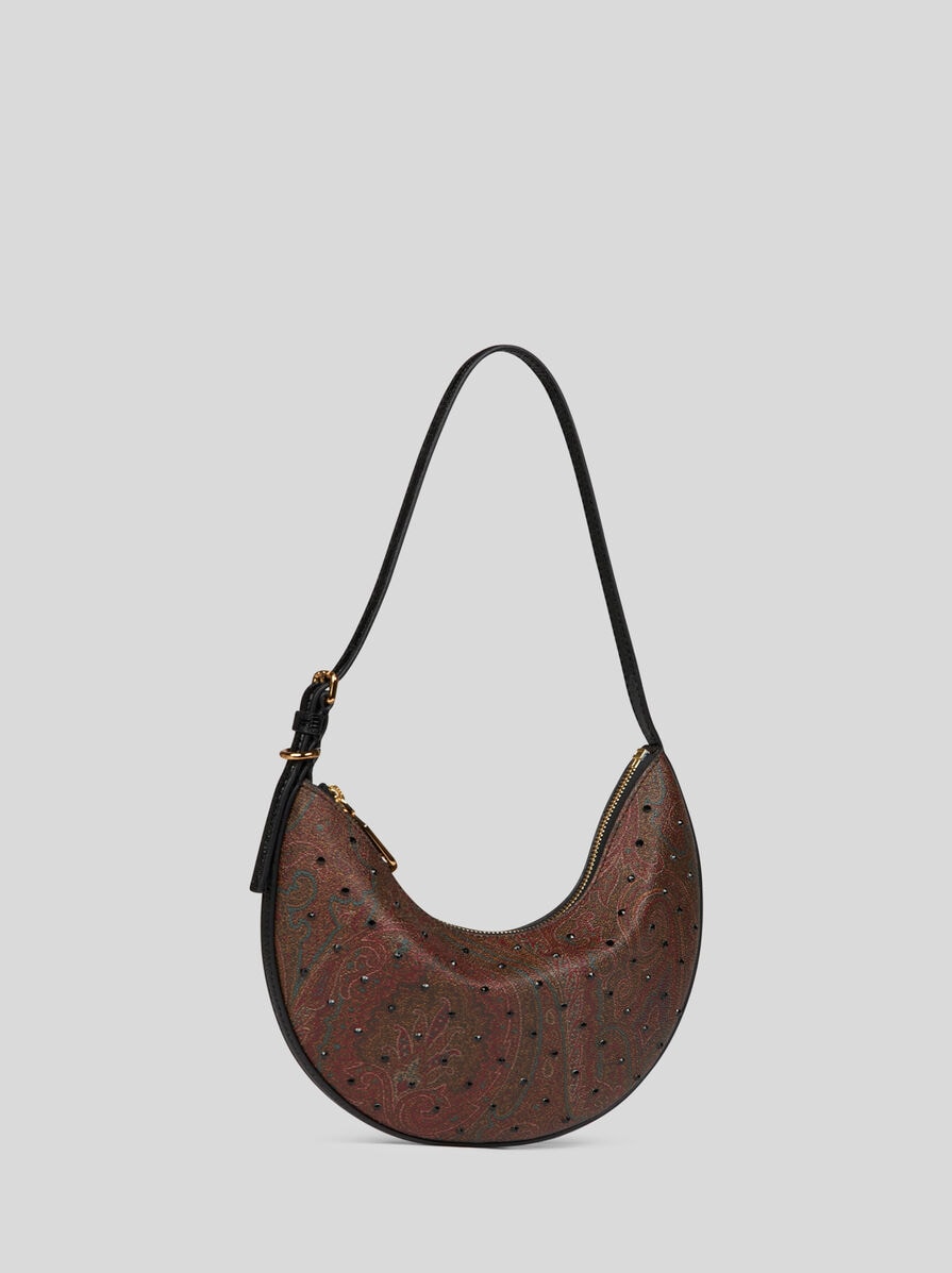 ショルダーバッグ・ポシェット ETRO ESSENTIAL M ARNICA HOBO SMALL ETRO ESSENTIAL ARNICA HOBO BAG WITH RHINESTONES