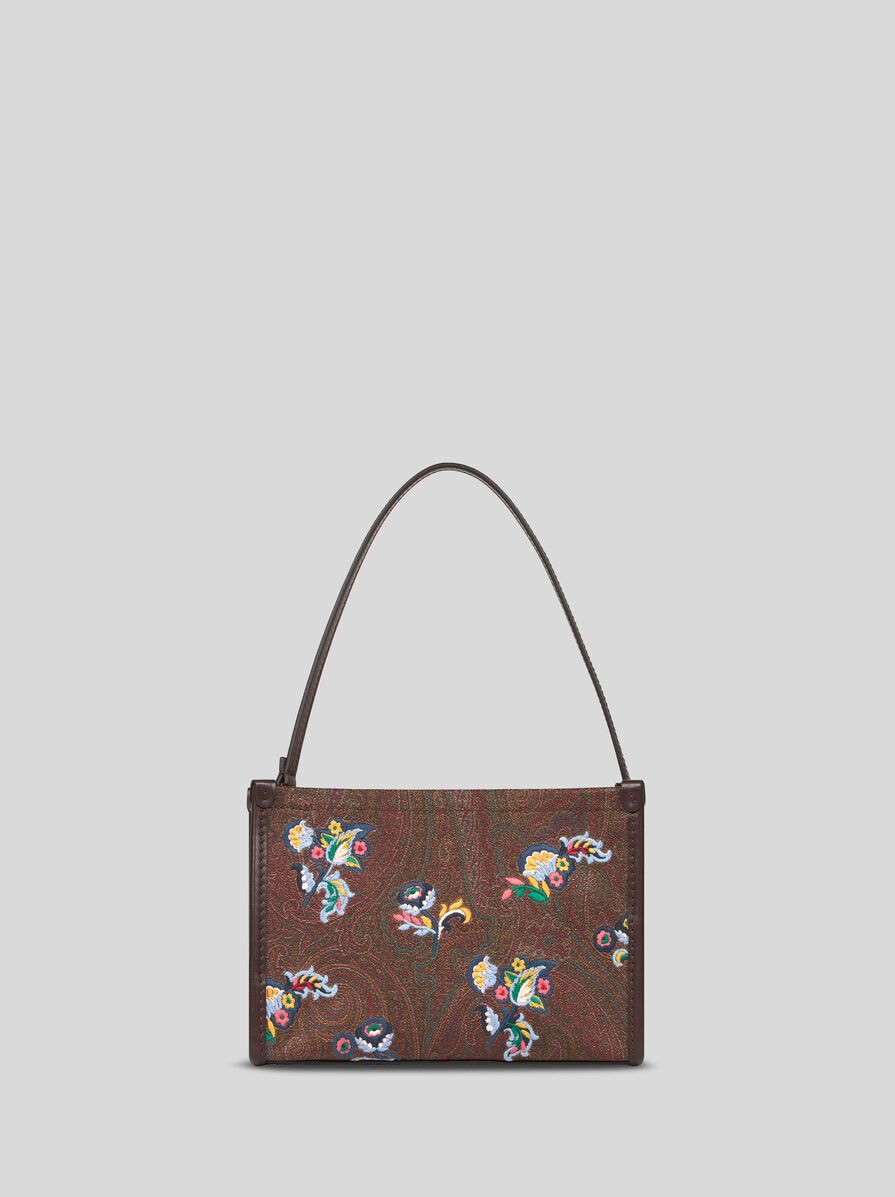 【ETRO】刺繍入りアルニカポーチバック/送料込 ETRO エトロ ショルダーバッグ ペイズリー アルニカ 刺繍 PVC