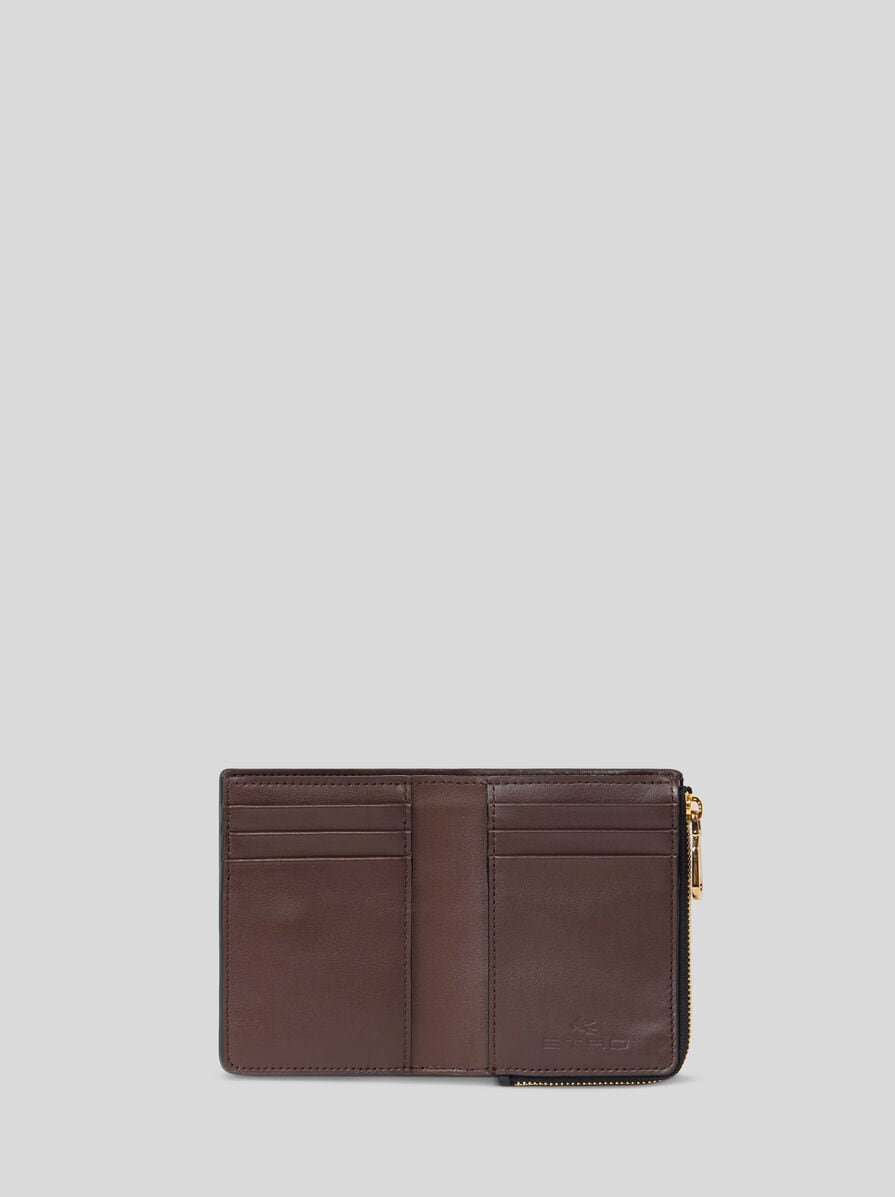 【トレンドカラー】ETRO スモールレザーウォレット レザー ウォレット スモール | エトロ