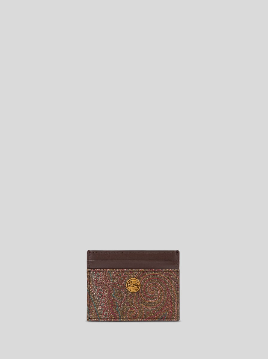 PAISLEY CARD HOLDER WITH COIN | Wallets and Credit Card