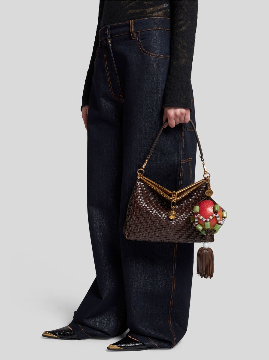 【★完売必至★】ETRO ☆ミニタッセル＆ビーズ アップルチャーム ミニタッセル＆ビーズ アップルチャーム | エトロ