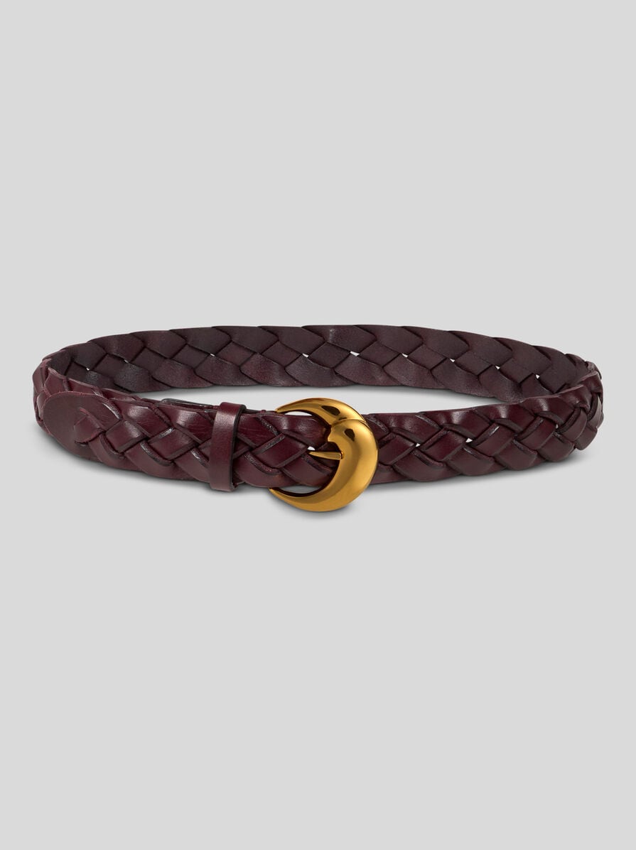 【ETRO】 Woven leather belt WOVEN LEATHER BELT | Belts | ETRO