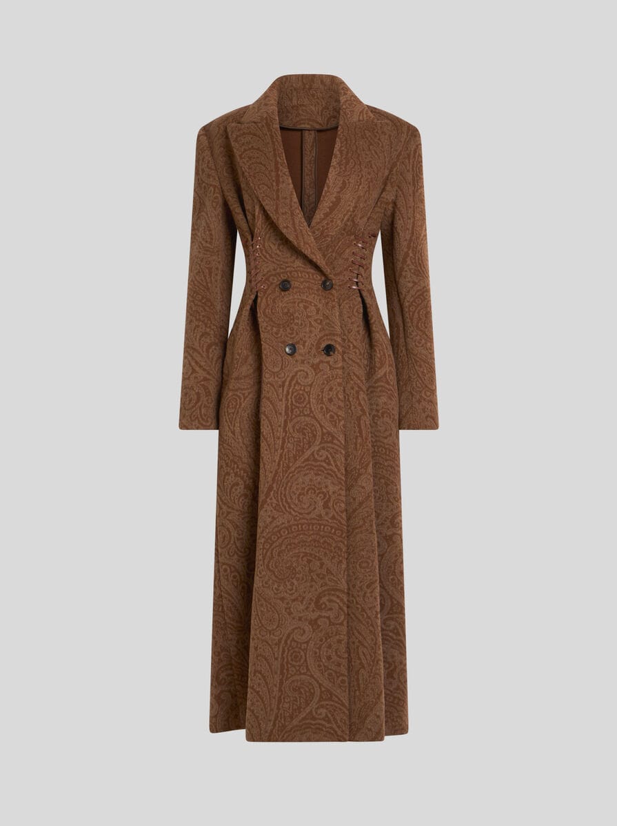 【美品】 エディフィス ロロピアーナ ダブル ウールコート ネイビー 46 MACKINTOSH LONDON ステンカラーコート コート 「DUNFORD