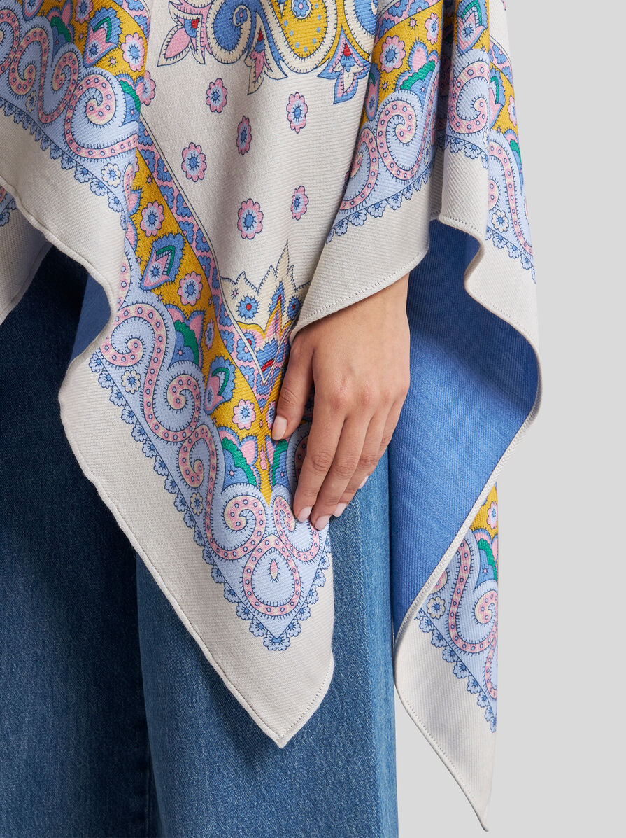 【送料&関税込】Etro Cape With Daisies CAPE WITH DAISIES | Coats and Outerwear | ETRO