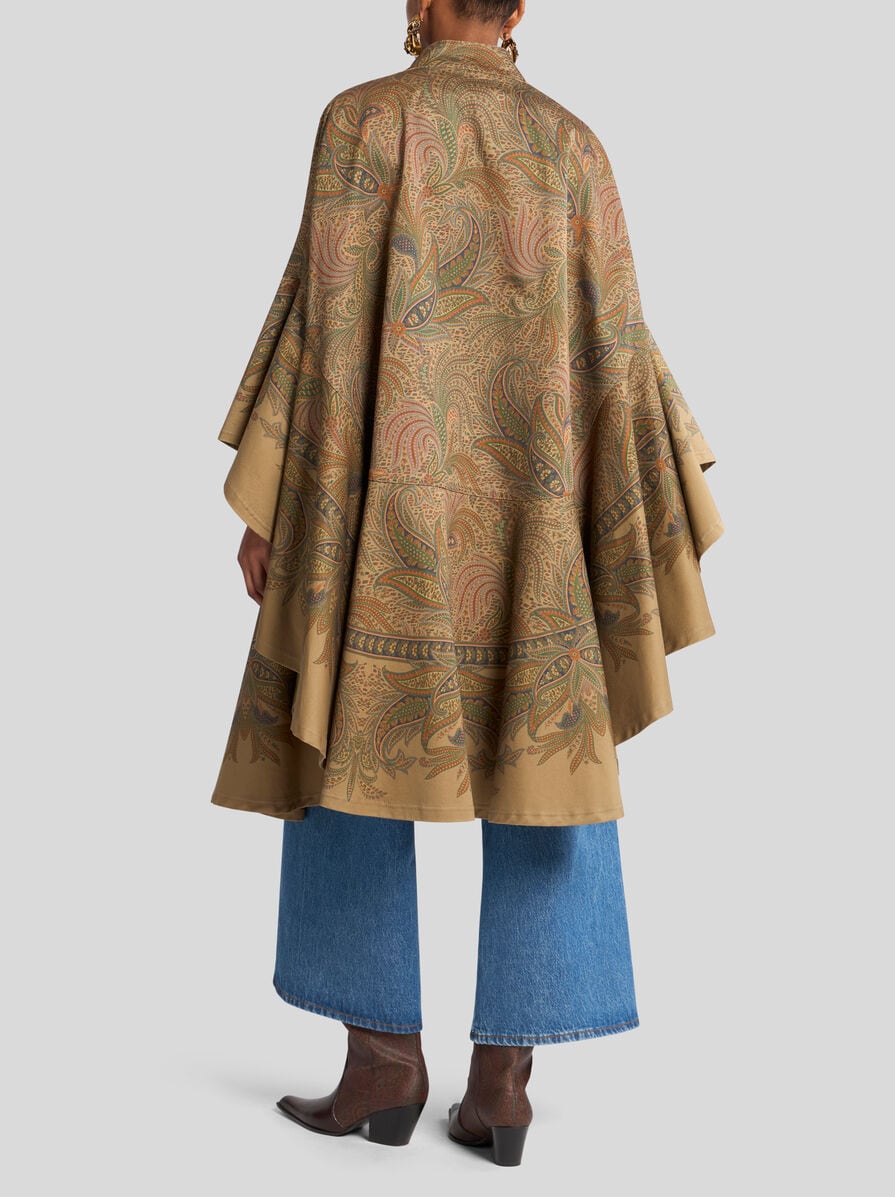 ETRO ケープ ペイズリー ケープ | エトロ