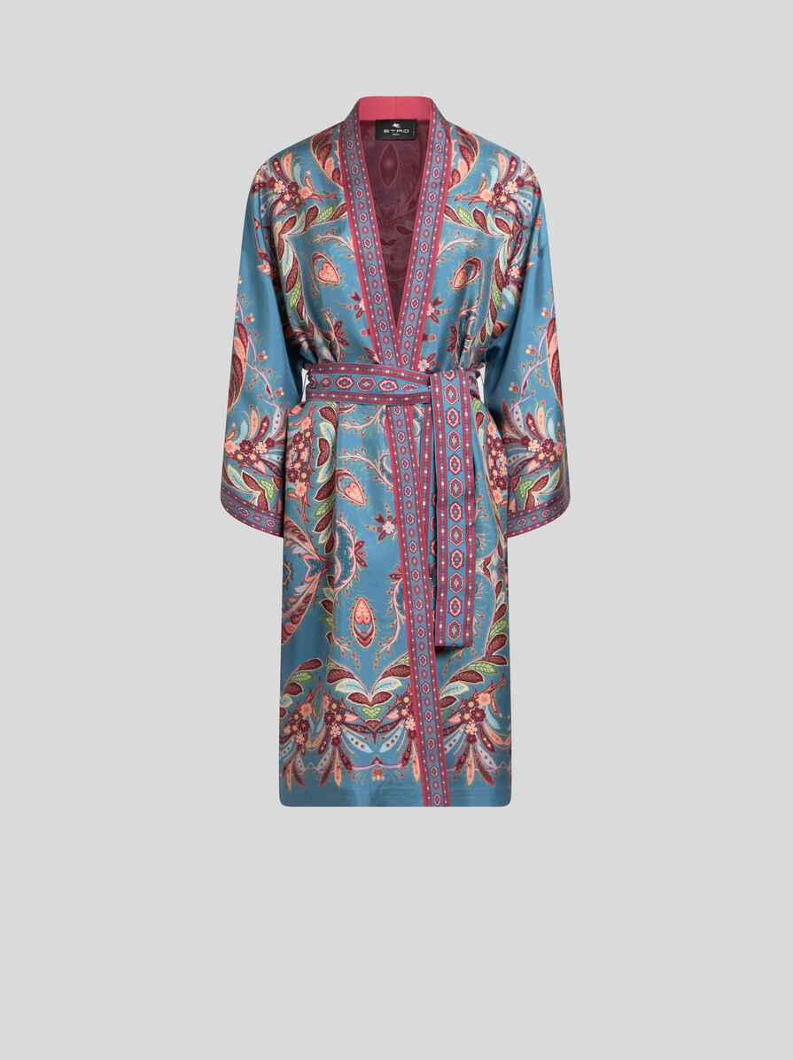 【送料&関税込】Etro Silk Kesa PRINTED SILK KESA