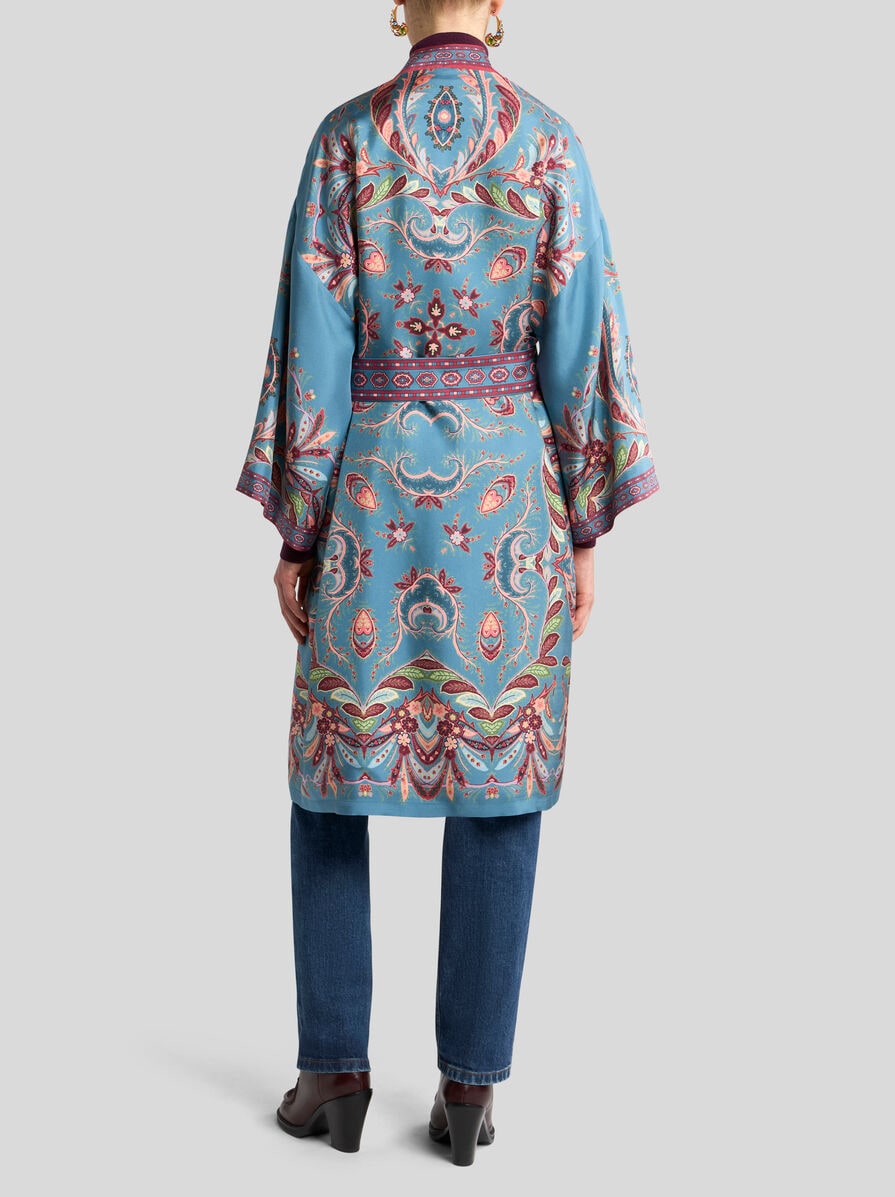 【送料&関税込】Etro Silk Kesa PRINTED SILK KESA