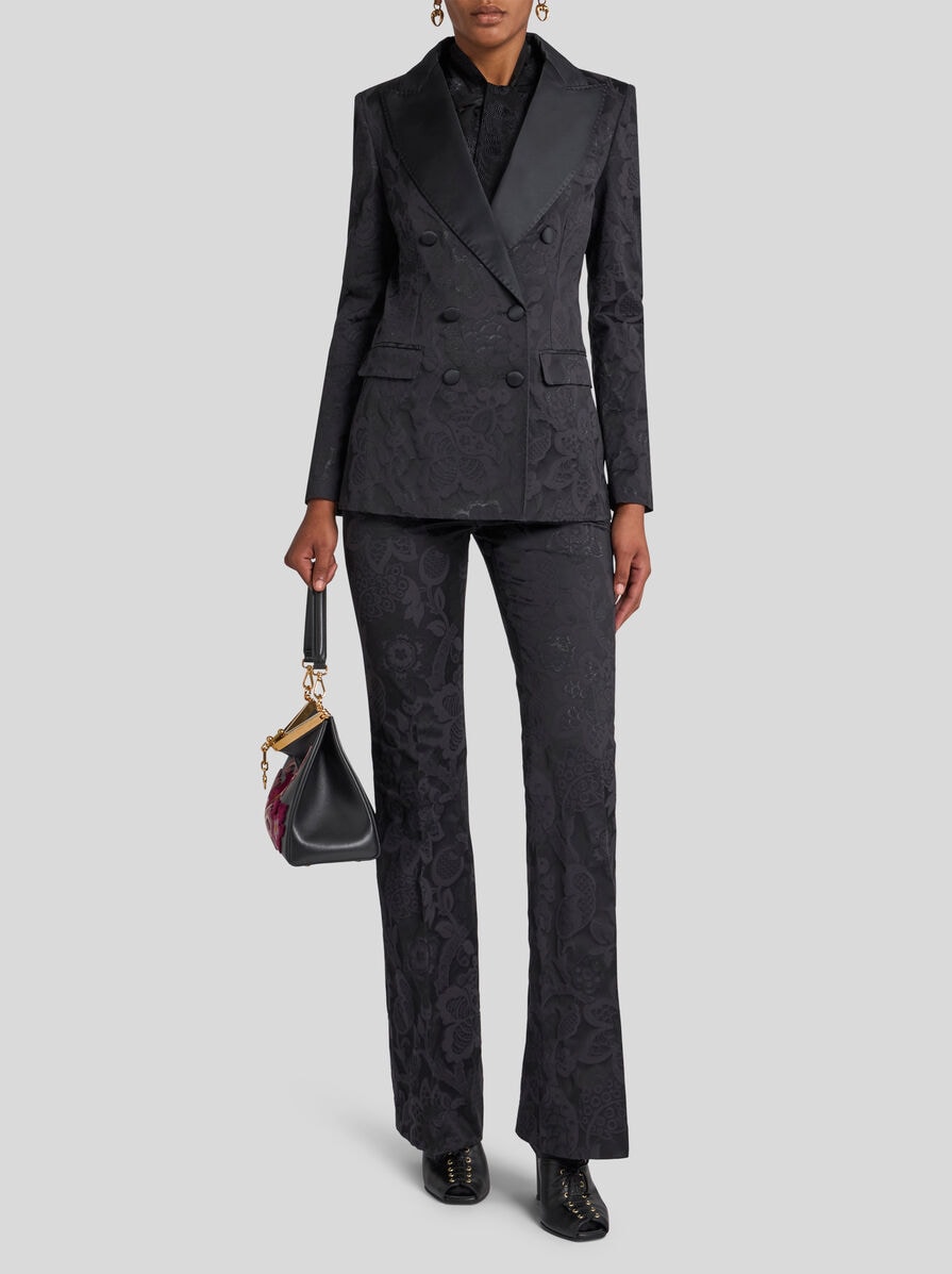 DOUBLE-BREASTED JACQUARD JACKET | Jackets | ETRO