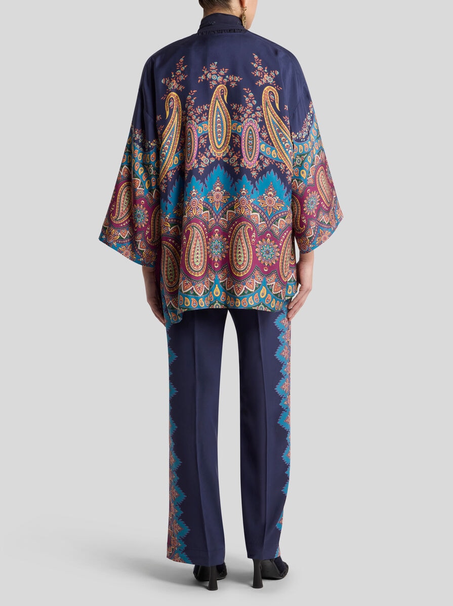 【送料&関税込】Etro Silk Kesa PRINTED SILK KESA