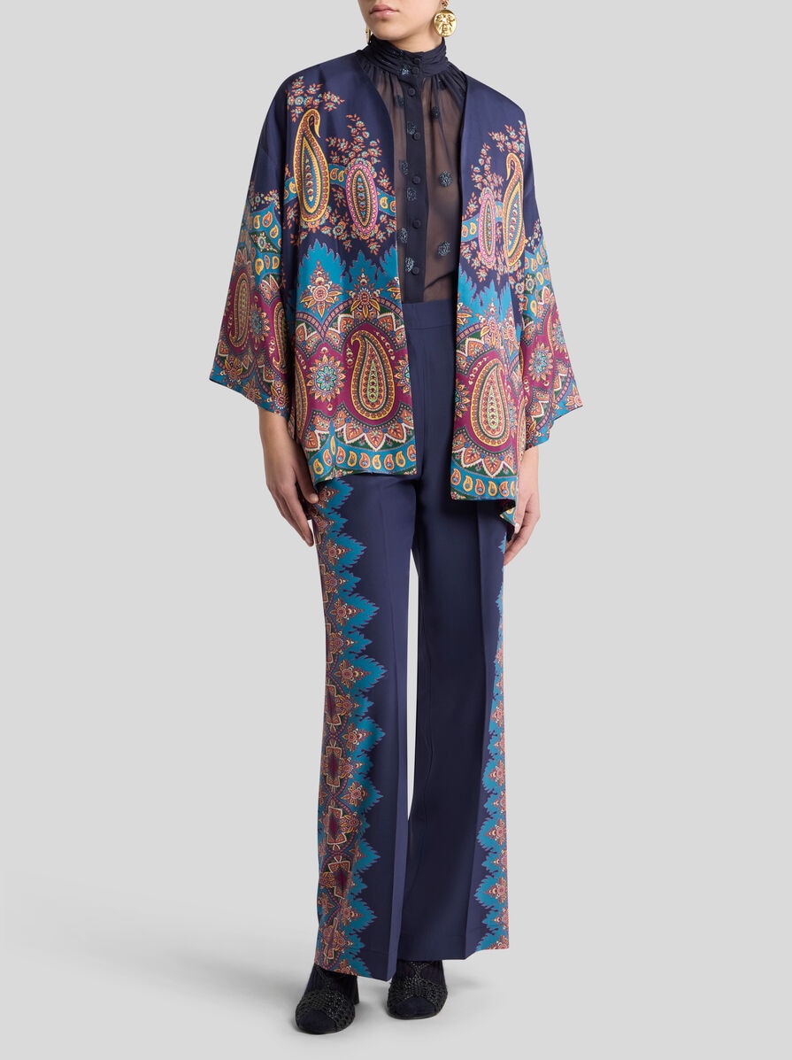 【送料&関税込】Etro Silk Kesa PRINTED SILK KESA