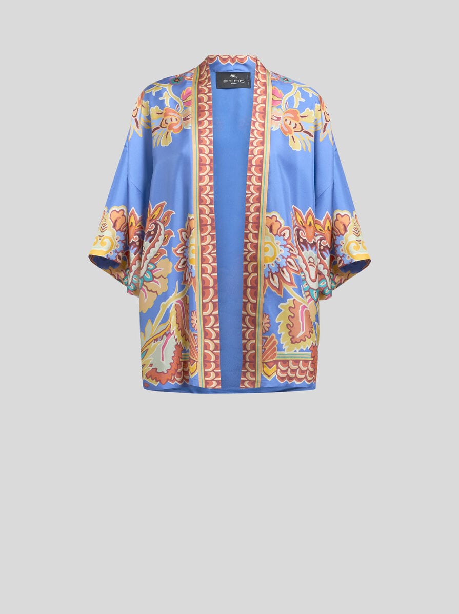 【送料&関税込】Etro Silk Kesa PRINTED SILK KESA