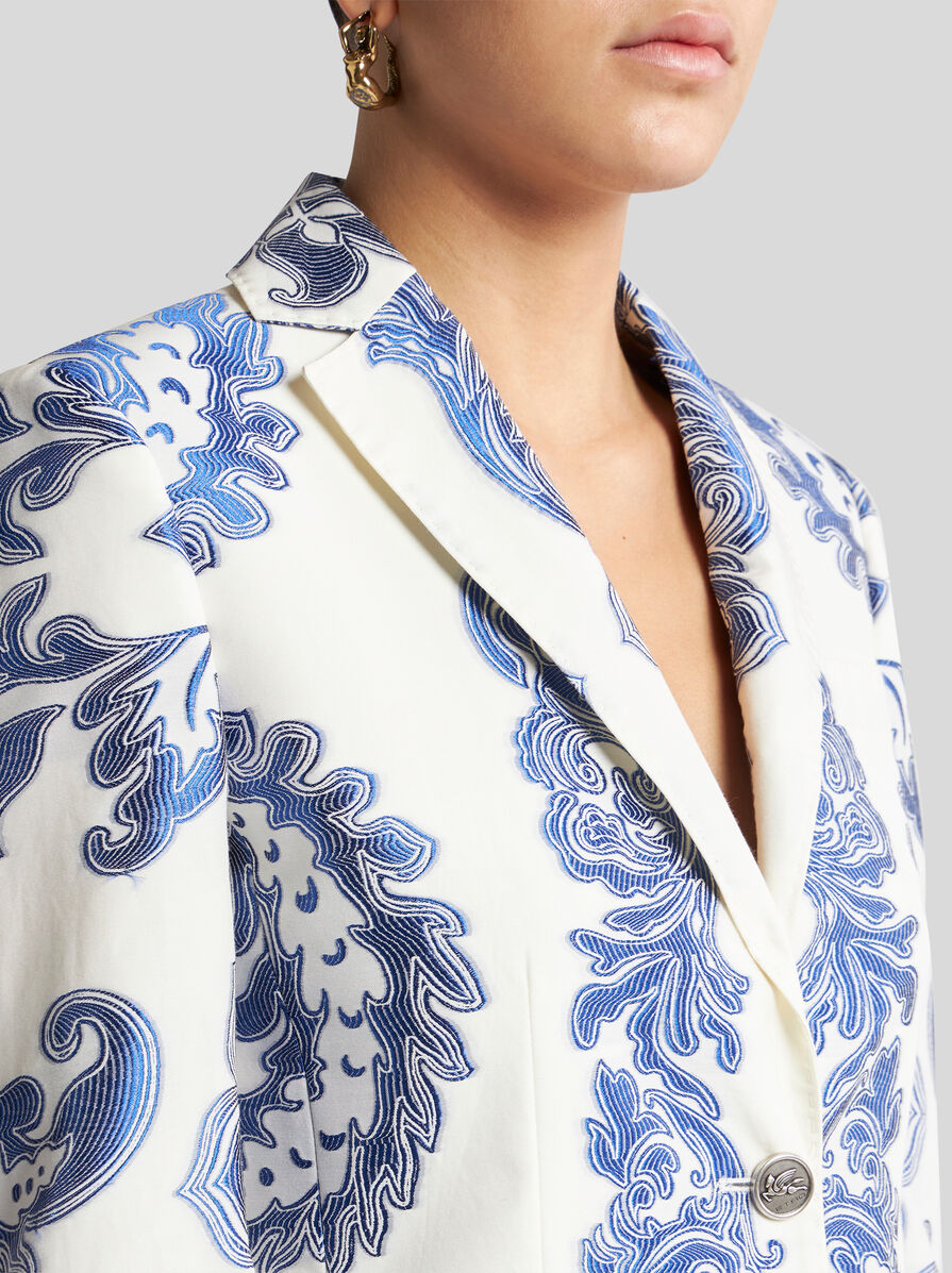 ＥＴＲＯレディース　花柄ジャケット　サイズ42 ETRO レディースジャケット サイズ42