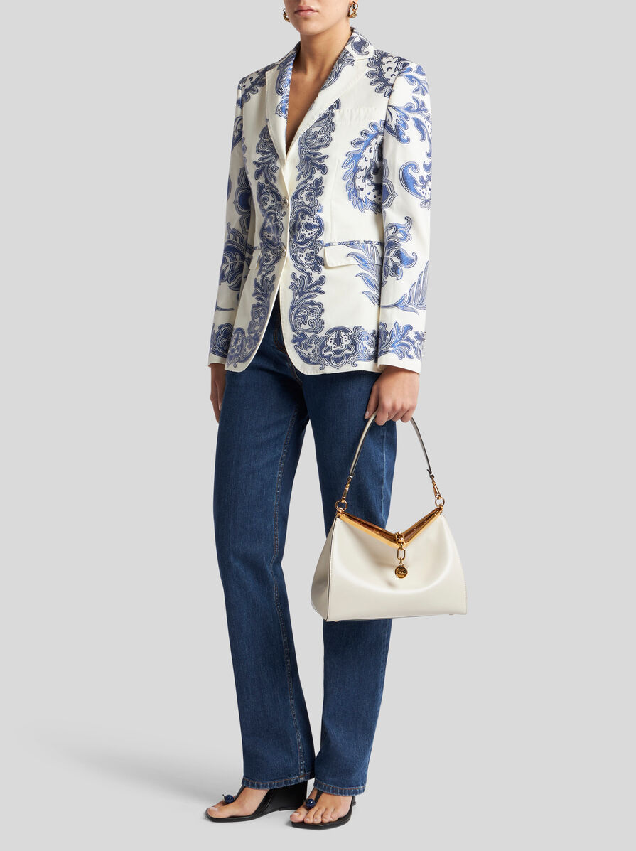 JACKET WITH FIL COUPÉ JACQUARD FLORAL MOTIF | Jackets | ETRO