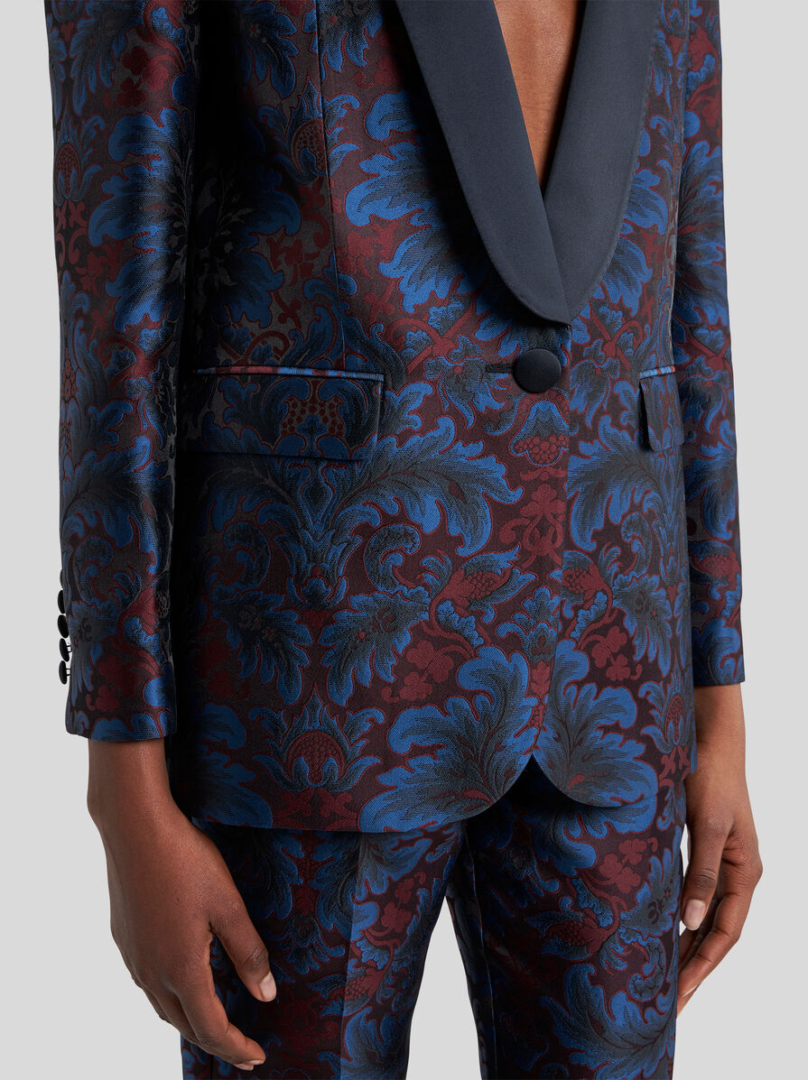 SILK-BLEND JACQUARD JACKET | Jackets | ETRO