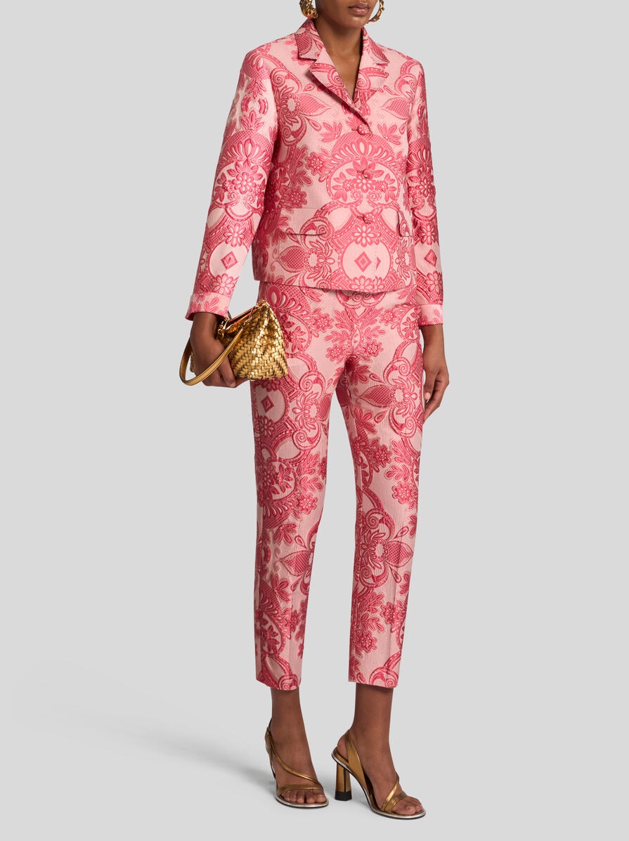 【ETRO】ジャカード レース シガレット パンツ ジャカード レース シガレットパンツ | エトロ