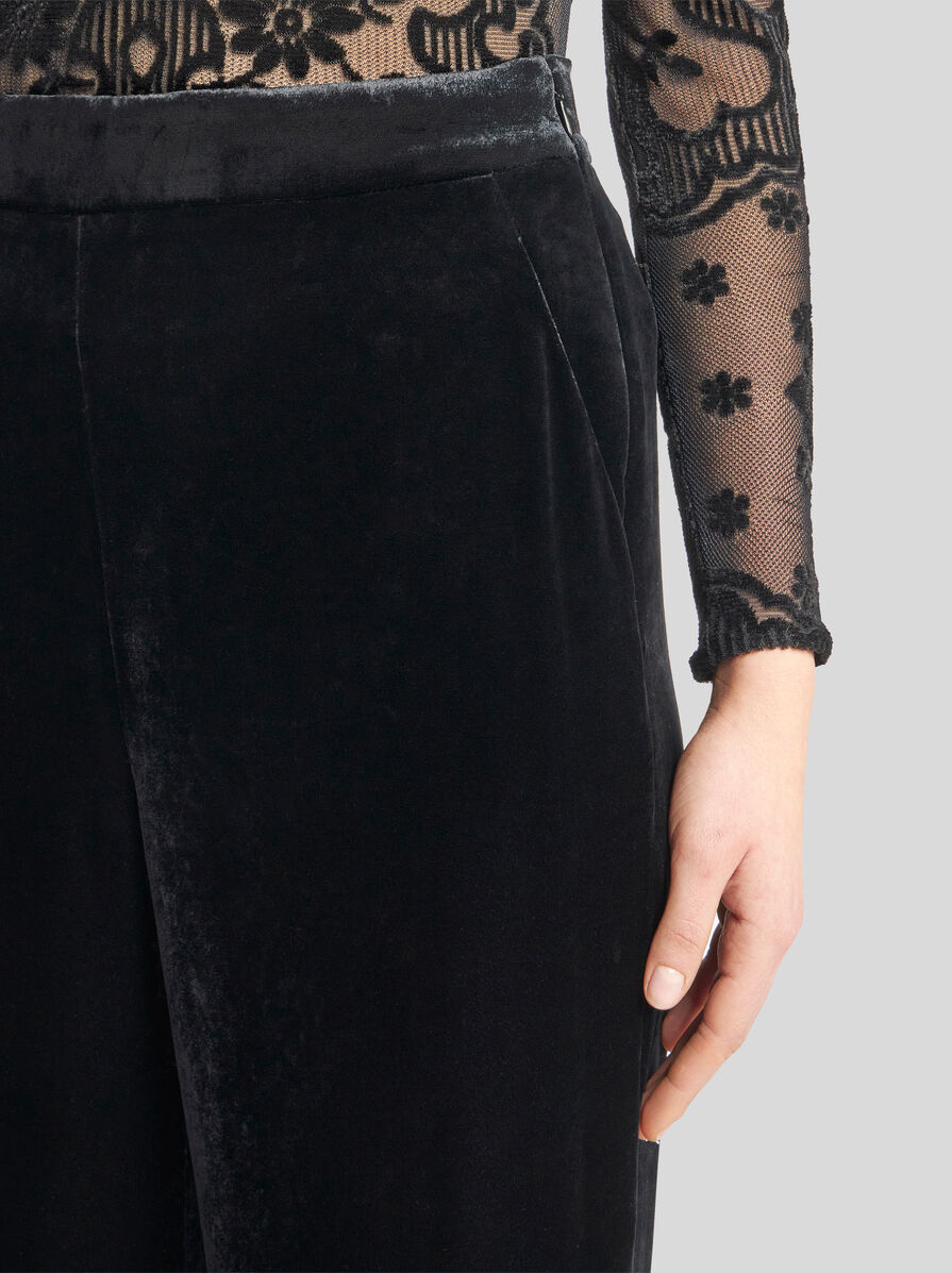 【送料&関税込】Etro Velvet Palazzo Trousers VELVET PALAZZO TROUSERS | Trousers | ETRO