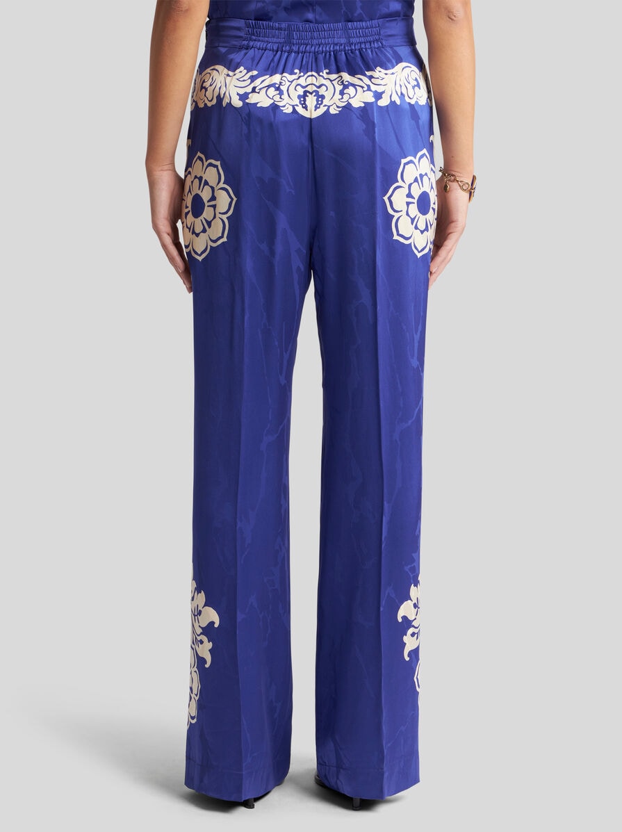【送料&関税込】Etro Jacquard Palazzo Trousers FLORAL JACQUARD PALAZZO TROUSERS | Trousers | ETRO
