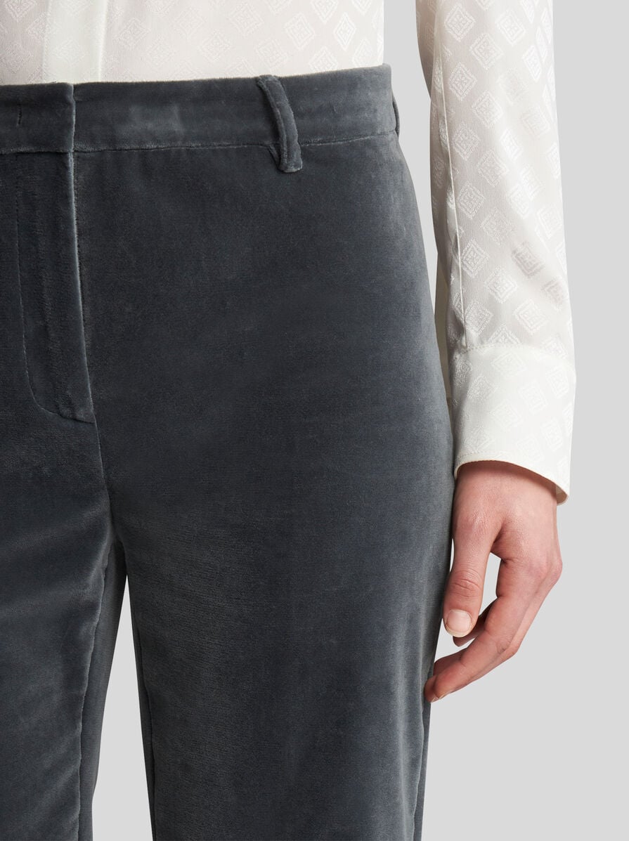VELVET TROUSERS | Trousers | ETRO
