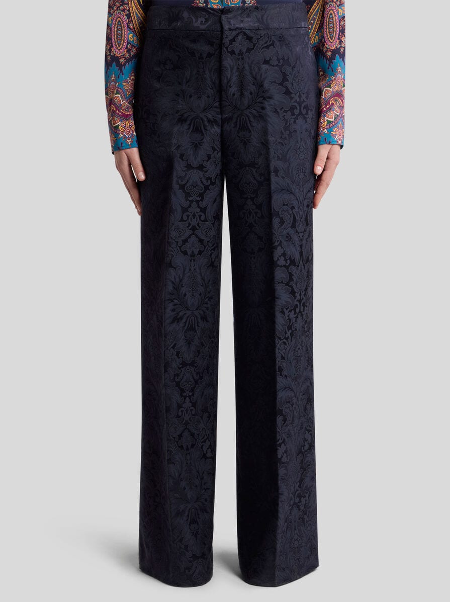 ETRO クラッシックパンツ D.HYGEN - Drop crotch Curve Slim pants