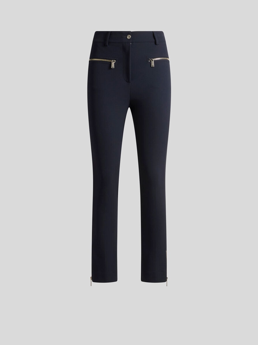 SLIM-FIT TROUSERS WITH ZIP | Trousers | ETRO