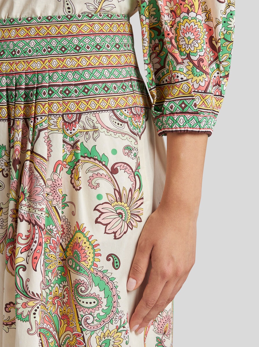 ETRO プリント ミディスカート マルチカラー ETRO プリント ミディスカート マルチカラー (ETRO/スカート